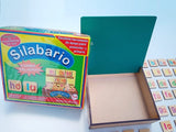 Silabario de madera MDF 117 pz.