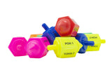 Pirinola de plastico inflado red c/12