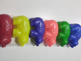 Puerquitos de plastico para alcancia colores surtidos red c/6