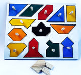Juego de psicomotricidad Judima de madera