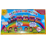 Alfabeto móvil de madera 192 pz