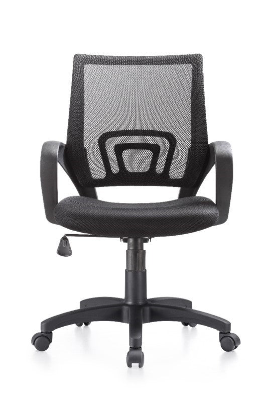 Black Jack silla semi ejecutiva negra