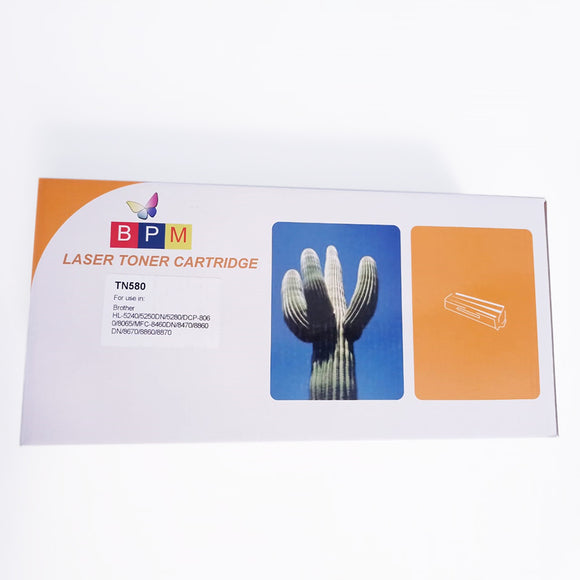 Cartucho de tóner compatible Brother TN-580