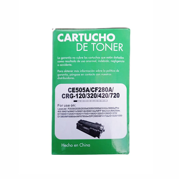 Cartucho de tóner compatible hp CE505A