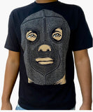 Playera plus Luchador El santo, pedreria c/ojos Lucha libre