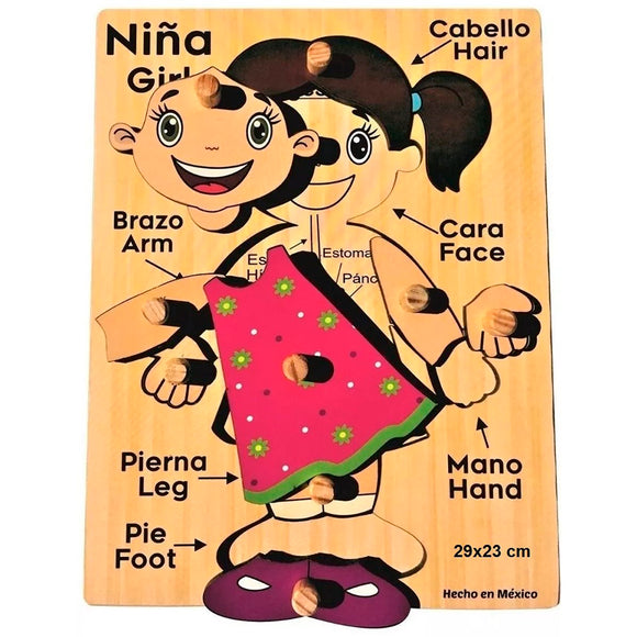 ROMPECABEZAS DE RESAQUE NIÑA