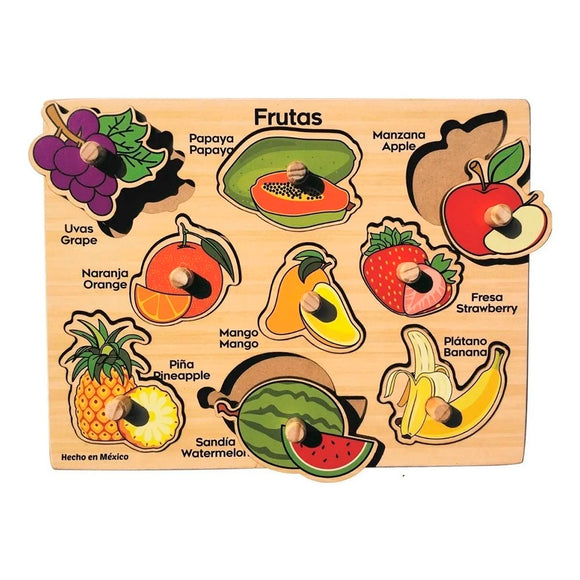 ROMPECABEZAS DE RESAQUE FRUTAS