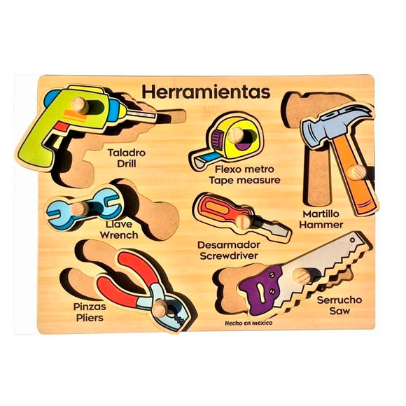 ROMPECABEZAS DE RESAQUE HERRAMIENTAS
