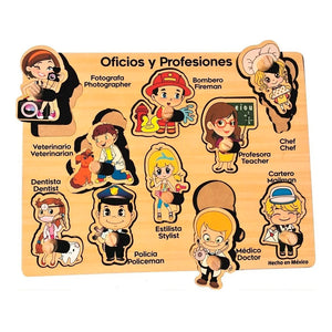 ROMPECABEZAS DE RESAQUE OFICIOS Y PROFESIONES