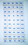 Silabario simples y compuestas madera MDF 95 pz (con tablero) 07