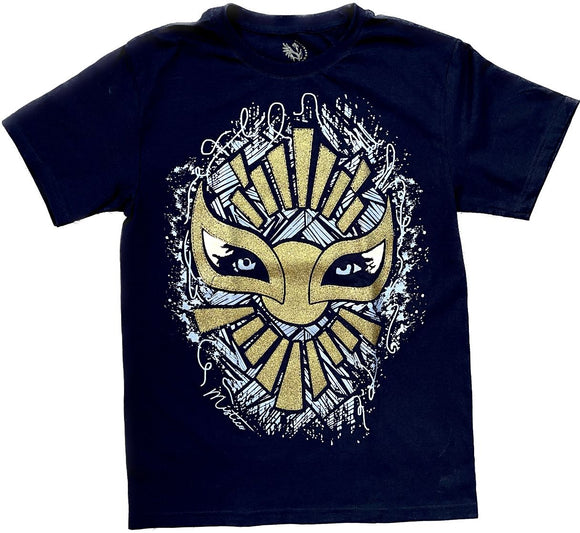 Playera luchador Místic, lucha libre diseño premium