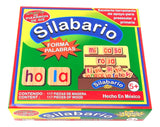 Silabario de madera MDF 117 pz.